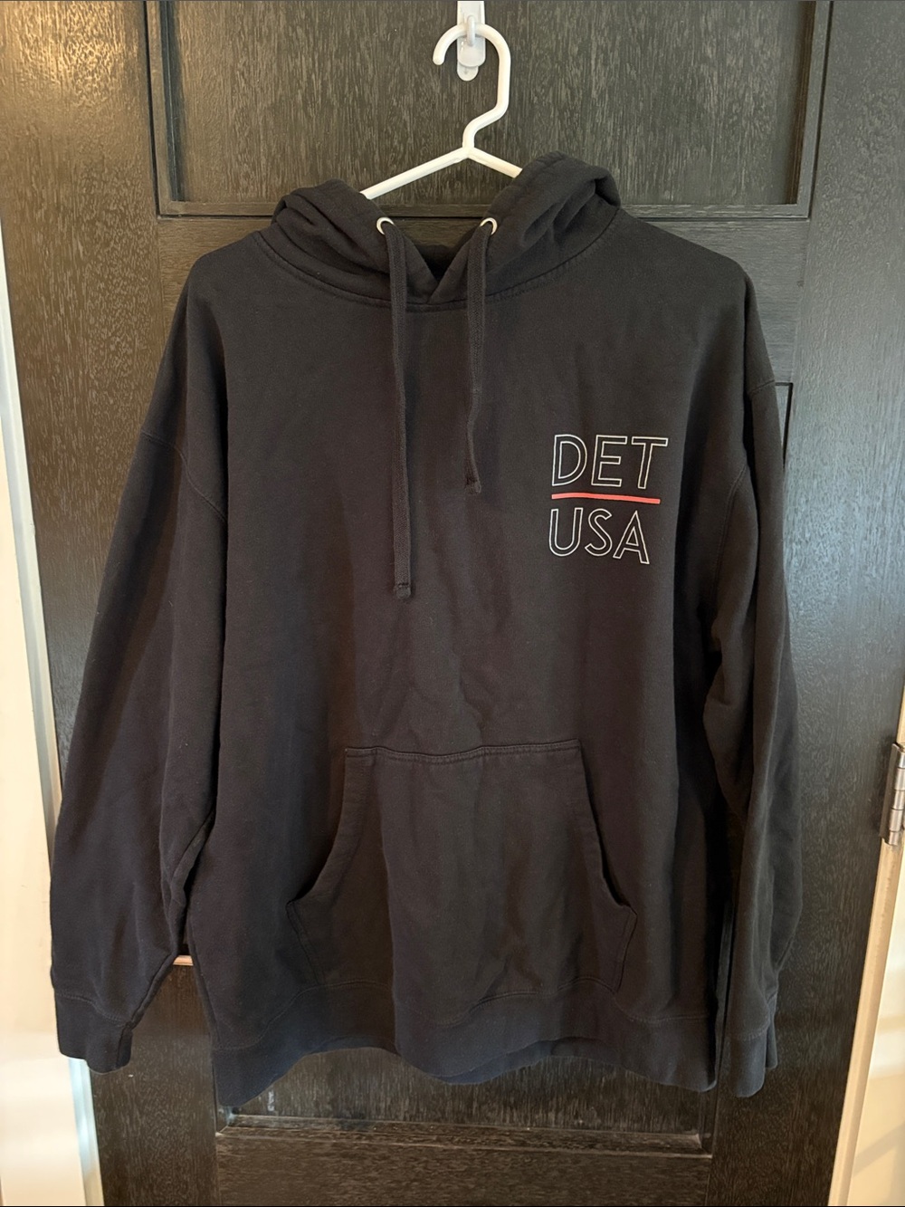 Detroit USA endure to the end cotton hoodie like new